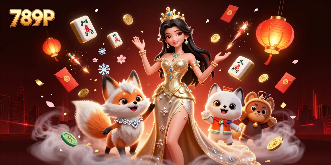 Bet on exciting wins with 789P in this colorful casino scene featuring stunning characters.