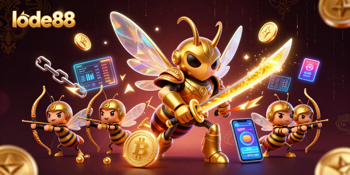 Experience thrilling gameplay at lode88 with our vibrant 3D casino scene filled with exciting elements.