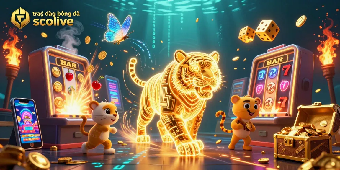 Experience the excitement of trực tiếp bóng đá socolive with a neon-lit casino scene showcasing vibrant 3D elements and dynamic visuals.