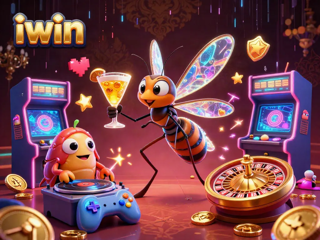 iwin shows exciting gameplay with vibrant gaming elements in a dynamic casino environment.