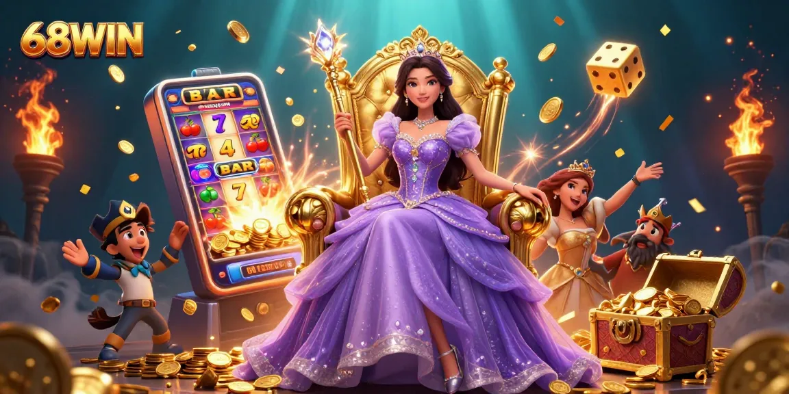Experience the thrill of wins with 68WIN's glamorous casino atmosphere full of rich visuals.